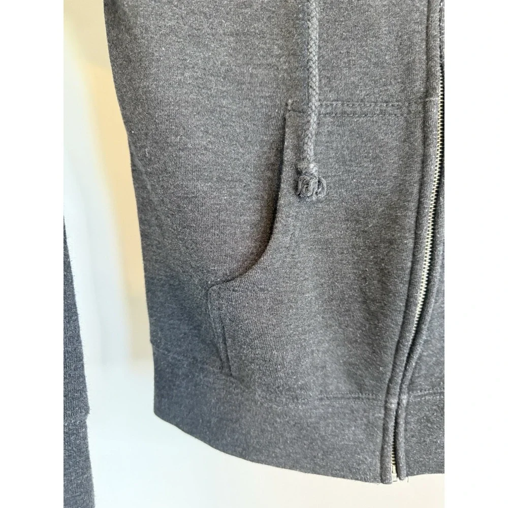 Santa Cruz Skateboards Dark Gray‎ Hoodie Full Zip Big Dot Size Youth XLarge EUC